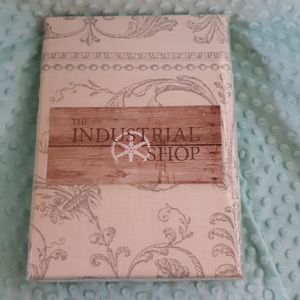 NWT Industrial Shop Vintage Gate 55x95 Panel Cream